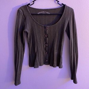 Olive Green Aeropostale Long Sleeve